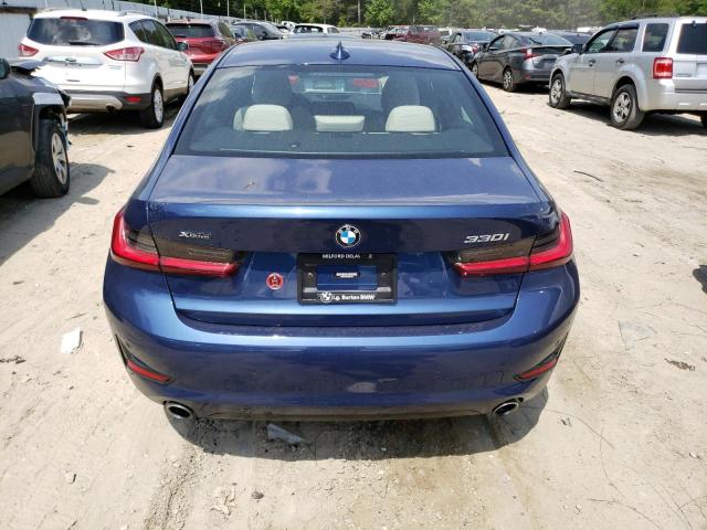 3MW5R7J04N8C44439 - 2022 BMW 330XI BLUE photo 6