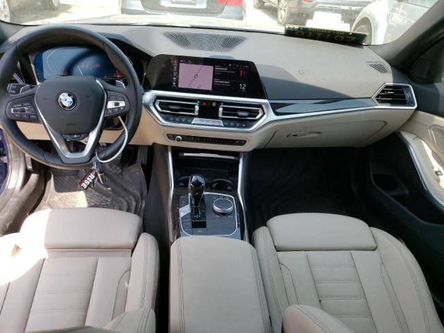 3MW5R7J04N8C44439 - 2022 BMW 330XI Mavi fotoğraf 8