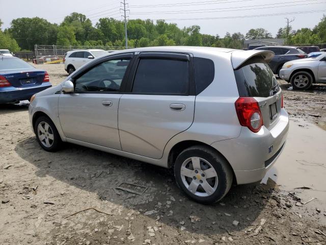 KL1TD66E89B640232 - 2009 CHEVROLET AVEO LS 银色 照片 2