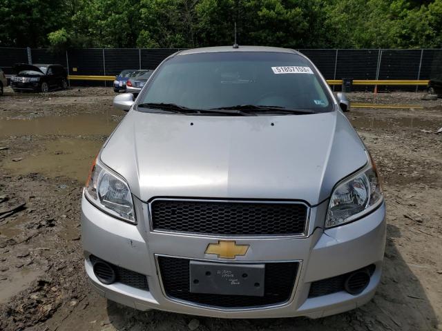 KL1TD66E89B640232 - 2009 CHEVROLET AVEO LS 银色 照片 5