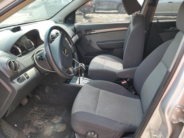 KL1TD66E89B640232 - 2009 CHEVROLET AVEO LS 银色 照片 7
