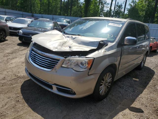 2C4RC1GG2DR531252 - 2013 CHRYSLER TOWN & COU LIMITED GOLD photo 1