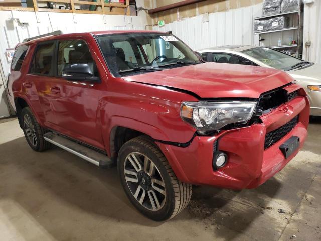 JTEBU5JR8G5352551 - 2016 TOYOTA 4RUNNER SR5/SR5 PREMIUM 红色 照片 4
