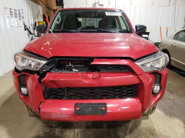 JTEBU5JR8G5352551 - 2016 TOYOTA 4RUNNER SR5/SR5 PREMIUM 红色 照片 5