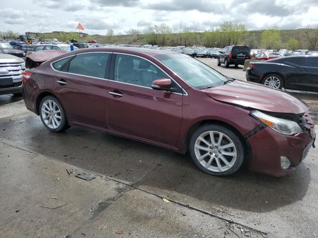 4T1BK1EB2DU018173 - 2013 TOYOTA AVALON BASE BURGUNDY photo 4