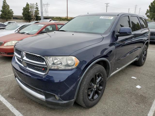 1C4RDHAG6DC681887 - 2013 DODGE DURANGO SXT BLUE photo 1