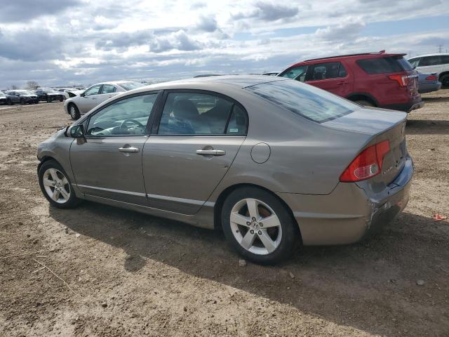 1HGFA16928L037775 - 2008 HONDA CIVIC EXL SILVER photo 2