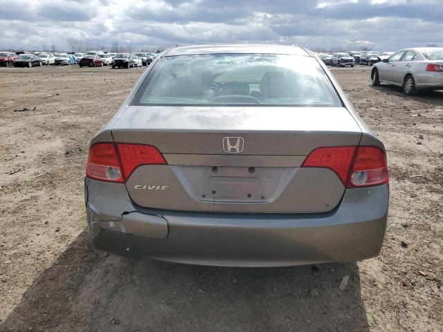 1HGFA16928L037775 - 2008 HONDA CIVIC EXL SILVER photo 6
