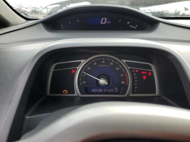 1HGFA16928L037775 - 2008 HONDA CIVIC EXL SILVER photo 9