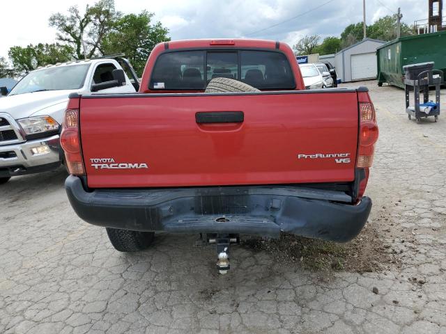 3TMJU4GN5EM156640 - 2014 TOYOTA TACOMA DOUBLE CAB PRERUNNER RED photo 6