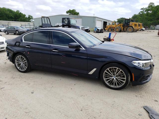 WBAJE7C52JG891422 - 2018 BMW 540 XI BLUE photo 4