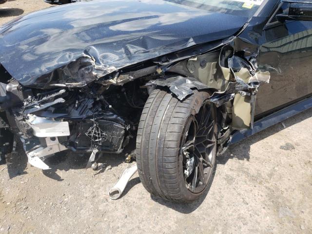 WBS43AY03NFM42254 - 2022 BMW M3 COMPETITION შავი ფოტო 9