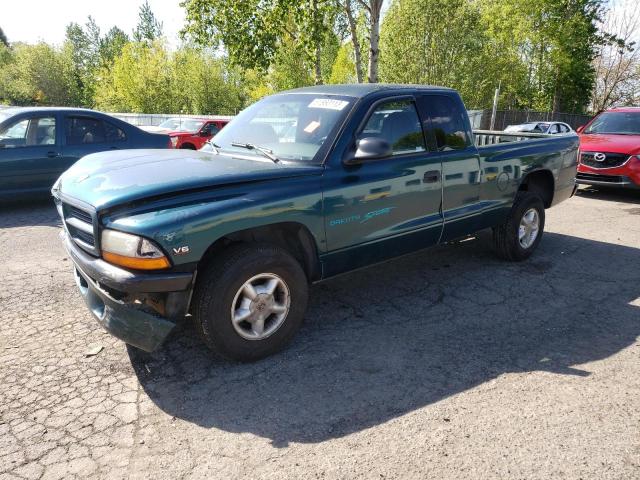 1B7GG22X3WS735391 - 1998 DODGE DAKOTA GREEN photo 1