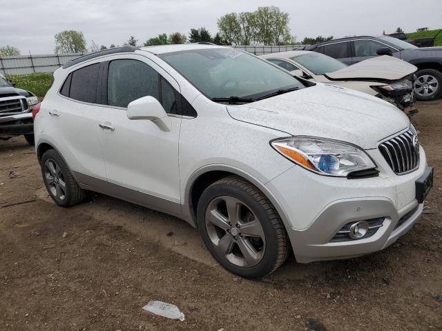 KL4CJDSB2DB090417 - 2013 BUICK ENCORE PREMIUM WHITE photo 4