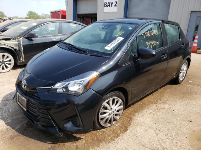 VNKKTUD33JA094762 - 2018 TOYOTA YARIS L BLACK photo 1