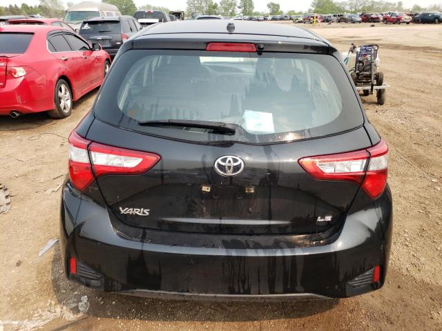 VNKKTUD33JA094762 - 2018 TOYOTA YARIS L BLACK photo 6