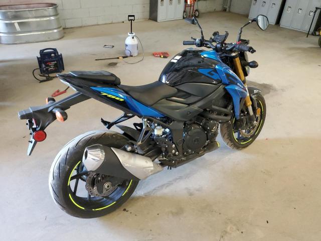 JS1C533B6N7101615 - 2022 SUZUKI GSX-S750 M BLUE photo 4