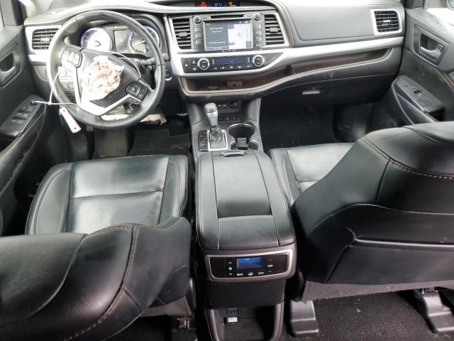 5TDJZRFH7KS917626 - 2019 TOYOTA HIGHLANDER SE GRAY photo 8