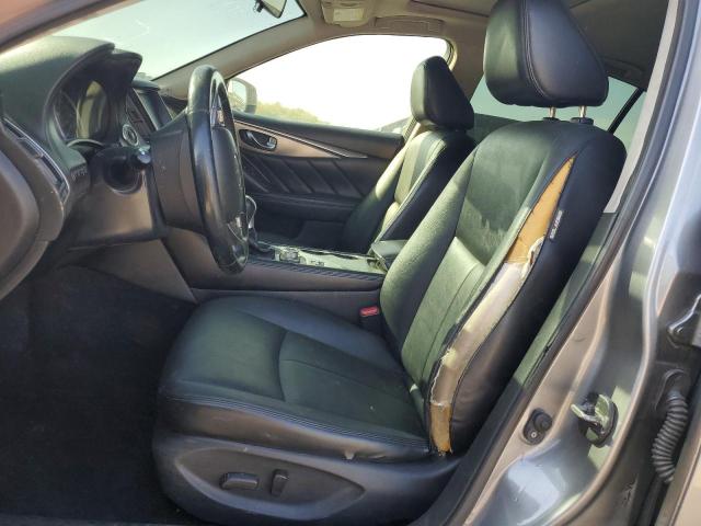 JN1BV7AR5FM423693 - 2015 INFINITI Q50 BASE GRAY photo 7