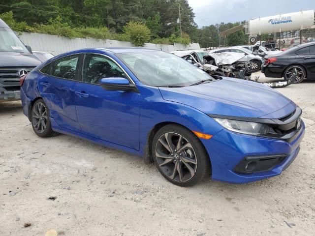 2HGFC2F86LH515984 - 2020 HONDA CIVIC SPORT 蓝色 照片 4