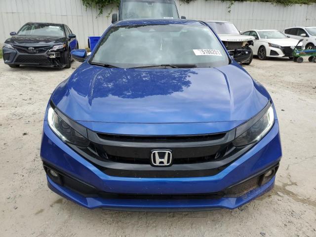 2HGFC2F86LH515984 - 2020 HONDA CIVIC SPORT 蓝色 照片 5