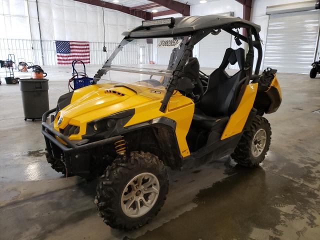 3JBKKAP29GJ001997 - 2016 CAN-AM COMMANDER 1000 XT YELLOW photo 2