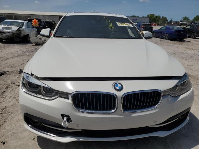 WBA8E1C50HK480376 - 2017 BMW 330E WHITE photo 5