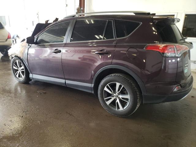 2T3WFREV2JW434743 - 2018 TOYOTA RAV4 ADVENTURE PURPLE photo 2