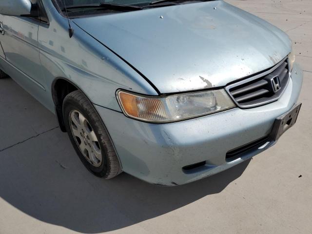 5FNRL186X3B080846 - 2003 HONDA ODYSSEY EX TURQUOISE photo 9