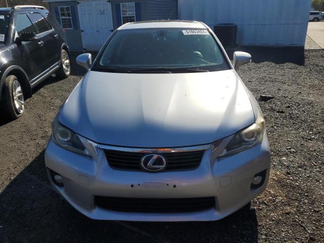 JTHKD5BH7D2125339 - 2013 LEXUS CT 200 SILVER photo 5