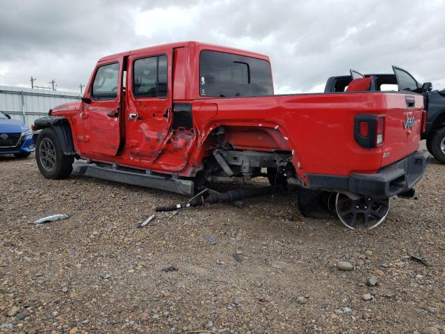 1C6HJTFG7ML618949 - 2021 JEEP GLADIATOR OVERLAND RED photo 2