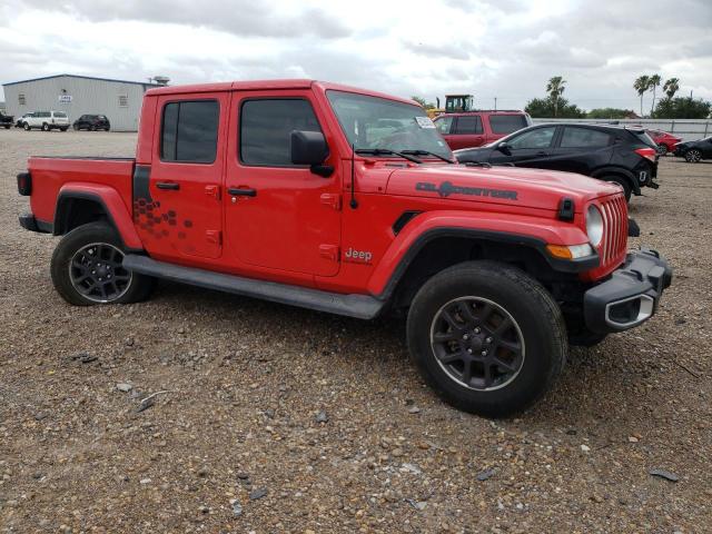 1C6HJTFG7ML618949 - 2021 JEEP GLADIATOR OVERLAND RED photo 4