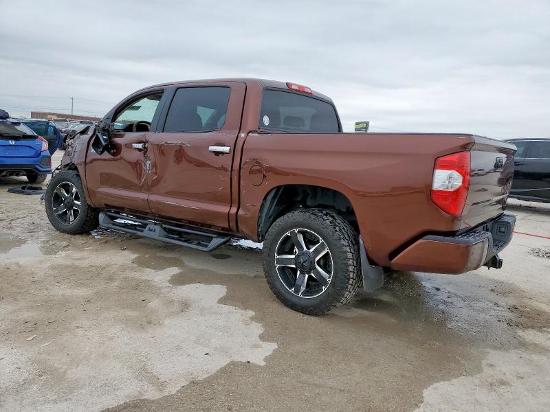 5TFAW5F18EX379019 - 2014 TOYOTA TUNDRA CREWMAX PLATINUM Qəhvəyi foto 2