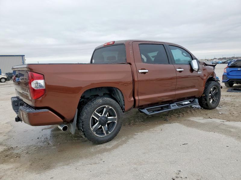 5TFAW5F18EX379019 - 2014 TOYOTA TUNDRA CREWMAX PLATINUM Qəhvəyi foto 3