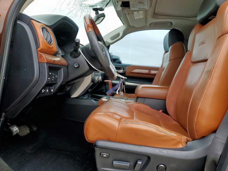 5TFAW5F18EX379019 - 2014 TOYOTA TUNDRA CREWMAX PLATINUM Qəhvəyi foto 7