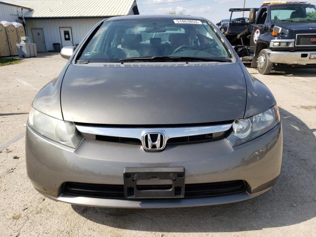 1HGFA16828L016528 - 2008 HONDA CIVIC EX GRAY photo 5