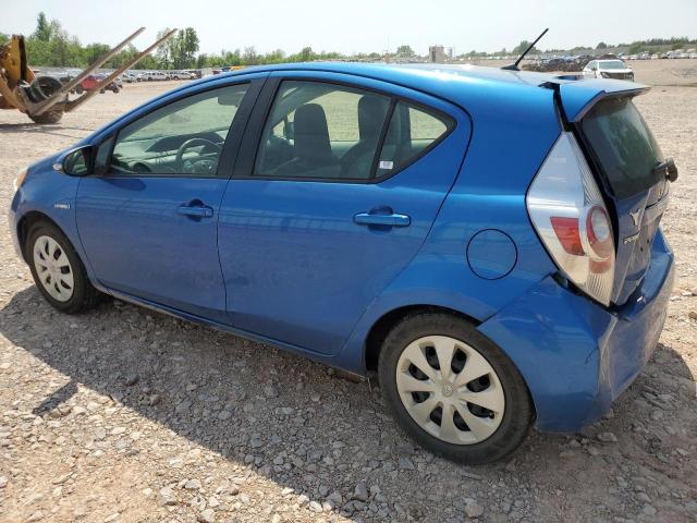 JTDKDTB33E1564491 - 2014 TOYOTA PRIUS C BLUE photo 2