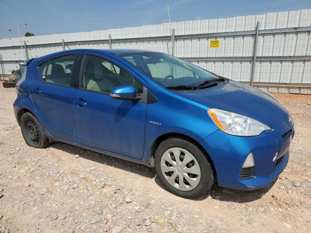 JTDKDTB33E1564491 - 2014 TOYOTA PRIUS C BLUE photo 4