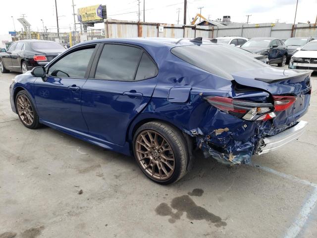 4T1G11AK9PU092094 - 2023 TOYOTA CAMRY SE NIGHT SHADE BLUE photo 2