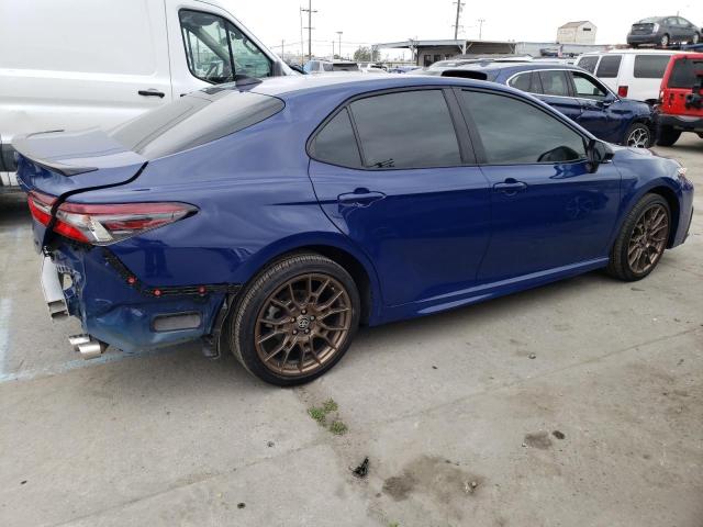 4T1G11AK9PU092094 - 2023 TOYOTA CAMRY SE NIGHT SHADE BLUE photo 3