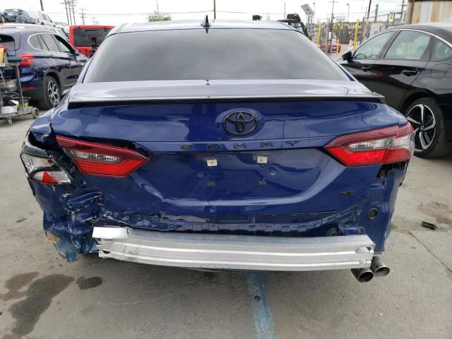 4T1G11AK9PU092094 - 2023 TOYOTA CAMRY SE NIGHT SHADE BLUE photo 6