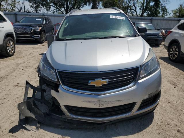 1GNKRFED8GJ160815 - 2016 CHEVROLET TRAVERSE LS SILVER photo 5