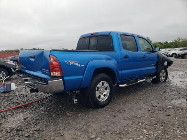 3TMJU62N28M063081 - 2008 TOYOTA TACOMA DOUBLE CAB PRERUNNER BLUE photo 3
