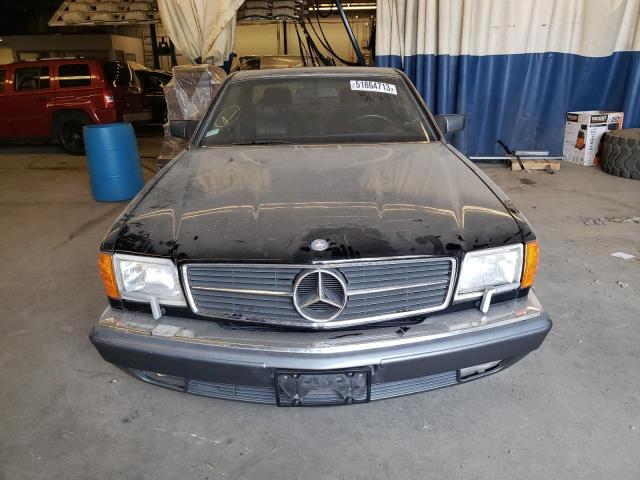 WDBCA45E5KA496513 - 1989 MERCEDES-BENZ 560 SEC BLACK photo 5