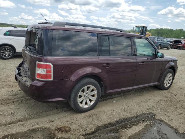 2FMGK5BC0BBD11292 - 2011 FORD FLEX SE BURGUNDY photo 3