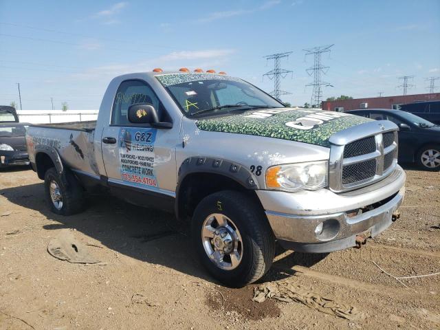 3D7KS26D75G733437 - 2005 DODGE RAM 2500 ST SILVER photo 1