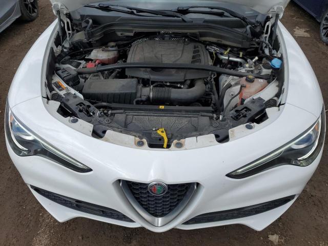 ZASPAKBN4L7C97566 - 2020 ALFA ROMEO STELVIO TI WHITE photo 11