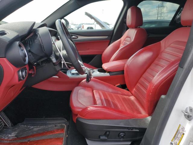 ZASPAKBN4L7C97566 - 2020 ALFA ROMEO STELVIO TI WHITE photo 7