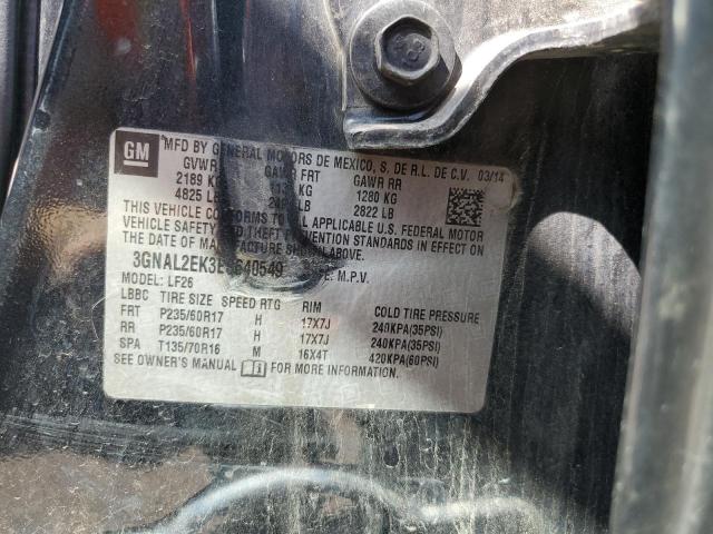 3GNAL2EK3ES640549 - 2014 CHEVROLET CAPTIVA LS 石墨色 照片 13