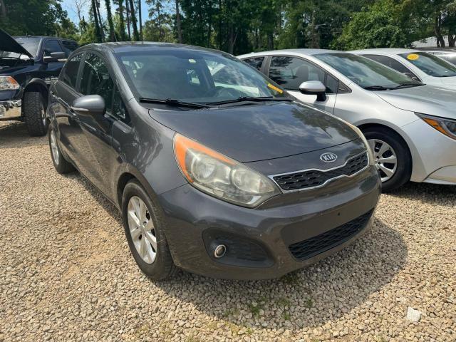 KNADN5A32D6128460 - 2013 KIA RIO EX GRAY photo 1